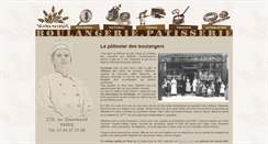 Desktop Screenshot of boulangerie-patisserie-vandermeersch.com